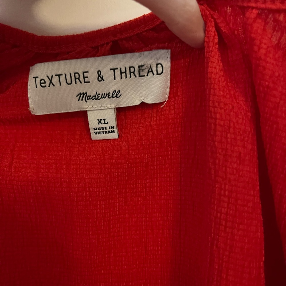 Madewell Texture & Thread top. - Picture 5 of 8